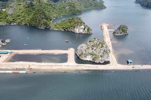 Chủ đầu tư dự án lấn vùng đệm vịnh Hạ Long bị đoàn kiểm tra lập biên bản nhiều lỗi vi phạm 