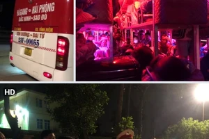 Xe khách Hải Phòng - Hà Giang 43 chỗ, nhồi nhét đến 90 khách