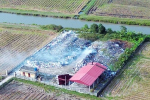 Thái Bình: Người dân bức xúc vì tình trạng đốt rác, đêm phải đóng chặt cửa ngăn khói