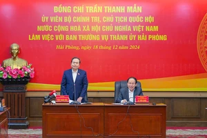 Chủ tịch Quốc hội: Phân cấp, phân quyền mạnh cho Hải Phòng tự quyết, tự làm, tự chịu trách nhiệm