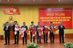 Hải Dương bổ nhiệm lãnh đạo các Sở mới sau hợp nhất