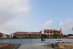 Dừng thi công trụ sở hành chính huyện Vĩnh Bảo ở Hải Phòng