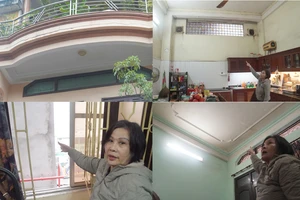 Khách sạn thi công gây ảnh hưởng đến nhiều hộ dân ở Hải Phòng 