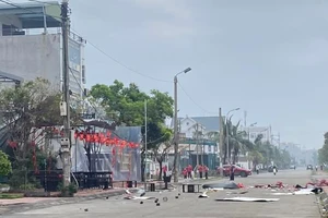 Nổ lớn ở quán bia do rò đường ống dẫn khí gas 