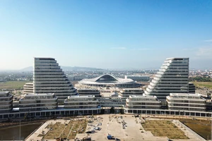 Cận cảnh Trung tâm Chính trị - Hành chính mới của Hải Phòng chuẩn bị được đưa vào sử dụng sau sáp nhập