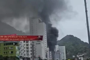 Hải Phòng: Cháy lớn quán Pub ở Cát Bà 