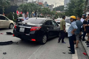 1 phó giám đốc gây tai nạn liên hoàn có nồng độ cồn vượt mức kịch khung