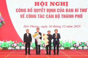 Hải Phòng có tân Chủ nhiệm Ủy ban Kiểm tra Thành ủy