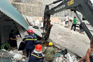 Sập nhà 2 tầng trong quá trình sửa chữa, 1 người tử vong