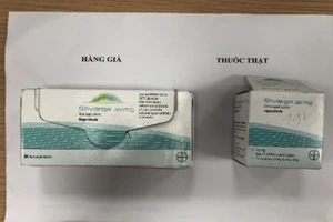 Phát hiện các mẫu nghi thuốc giả chữa ung thư và đông máu