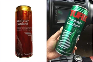 Uống nhầm lon nước làm mát ô tô vì tưởng là bia