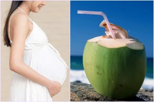 Có thật bà bầu uống nước dừa sinh con da trắng?