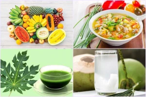 Bị sốt xuất huyết nên ăn gì?