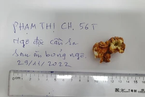 Ngộ độc cần sa sau khi ăn bỏng ngô mua trên mạng 