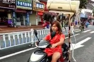 Giải pháp giảm nóng nực khi đi xe máy