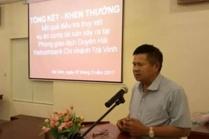 Tướng Hồ Sỹ Tiến nói về vụ cướp ngân hàng ở Trà Vinh