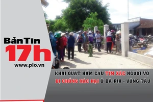 Khai quật hầm cầu tìm xác người vợ bị chồng sát hại