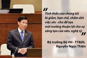 Bộ trưởng Văn hóa trả lời về cấp phép ca khúc