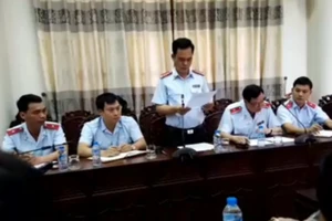 Họp báo công bố quyết định thanh tra biệt thự ở Yên Bái