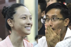 Phương Nga vui mừng khi được tòa cho tại ngoại