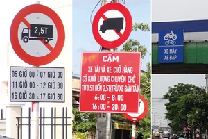 Biển giao thông làm cảnh sát “ức chế” khi xử phạt