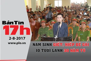 Nam sinh giết, hiếp bé gái 10 tuổi lãnh 30 năm tù