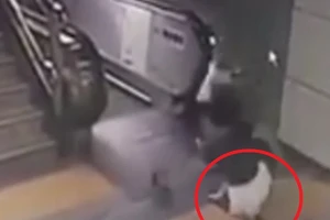 'Bẫy tử thần' nuốt chửng một phụ nữ ở ga tàu điện ngầm