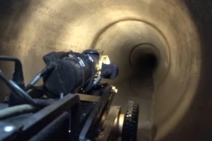 Robot thám hiểm cống ngầm ở TP.HCM