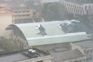 Mưa bão đang càn quét Nha Trang