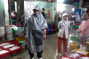 Cảng cá Đông Hải - Phan Rang trước giờ bão vào