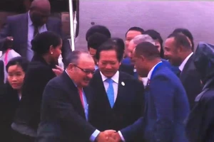 Đoàn lãnh đạo Papua New Guinea tới Đà Nẵng dự APEC 