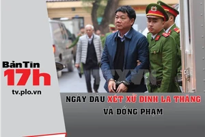 Ngày đầu xét xử ông Đinh La Thăng và các đồng phạm