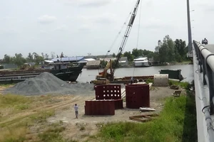 Ai xâm phạm hành lang an toàn cầu Khánh An?