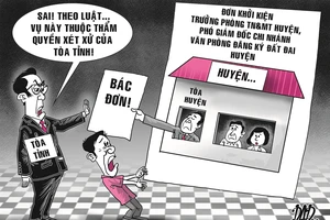 Tòa huyện “xử nhầm” án của tòa tỉnh