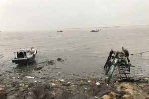 Clip hiện trường: Bão số 9 đang cách Vũng Tàu 30 km