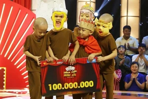 Bất ngờ 5 tiểu sư phụ giành được 100 triệu đồng 