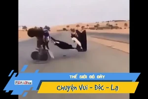 Video: Choáng với trò ‘nhảy dây’ kiểu Saudi Arabia