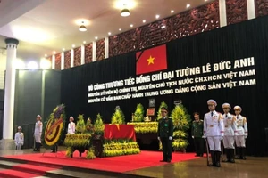 Quốc tang Đại tướng Lê Đức Anh