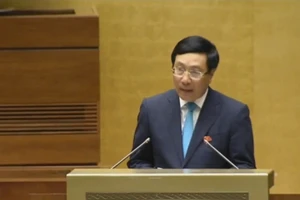 Phó Thủ tướng Phạm Bình Minh trả lời chất vấn