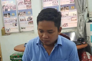 Bắt thanh niên trộm thùng hàng container của anh ruột