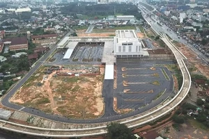 Nhiều công trình phụ Bến xe Miền Đông mới vẫn nằm trên giấy