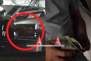 Cận cảnh đăng kiểm nhận tiền ở Trung tâm 50.03S Thủ Đức