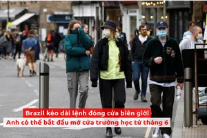 Dịch COVID-19 ngày 25-5: Thế giới có trên 5,5 triệu ca nhiễm