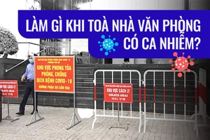 Video đồ họa: Làm gì khi tòa nhà văn phòng có ca nhiễm COVID-19?