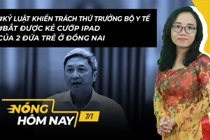 Nóng hôm nay: Kỷ luật khiển trách Thứ trưởng Bộ Y tế Nguyễn Trường Sơn