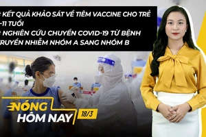Nóng hôm nay: KQ khảo sát phụ huynh về tiêm vaccine cho trẻ 5-11 tuổi ở TP.HCM