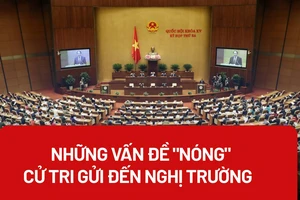 Những vấn đề 'nóng' cử tri gửi đến nghị trường