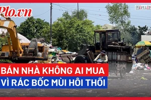 Video: Cuộc sống người dân bị xáo trộn vì bãi tập kết rác bốc mùi hôi thối