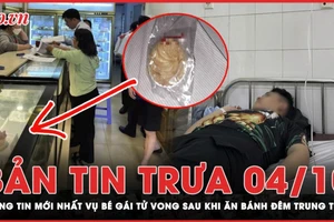 Bản tin trưa 4-10: Thông tin mới nhất vụ bé gái tử vong sau khi ăn bánh đêm trung thu 