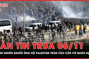 Bản tin trưa 6-11: Người biểu tình ủng hộ Palestine tràn vào căn cứ Mỹ ở Thổ Nhĩ Kỳ 